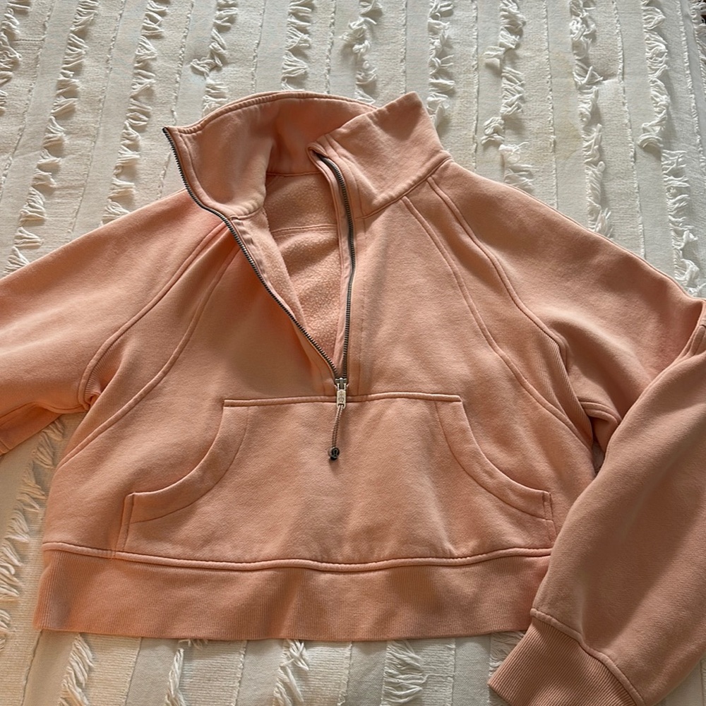 Lululemon scuba half zip hoodie